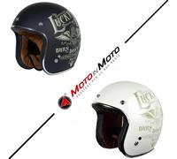 Jet Helmet Origine Primo Flying Wheel Vintage Line Custom Cafe Racer Bobber