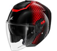 Jet Helmet Shark RS JET STRIDE Black Red Anthracite