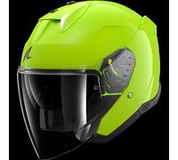Jet Helmet Shark SKWAL I3 JET BLANK Toxic Green Glossy