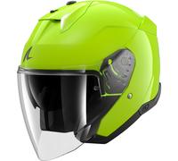 Jet Helmet Shark SKWAL I3 JET BLANK Toxic Green Glossy