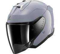 Jet Helmet Shark SKWAL I3 JET DARK SHADOW Gun Silver