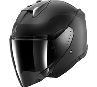 Shark Skwal i3 Jet Dark Shadow, open face helmet S Matt-Black