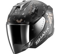 Jet Helmet Shark SKWAL I3 JET HELLCAT Mat Black Chrom Anthracite