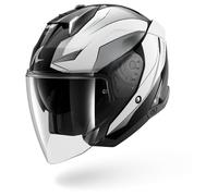 Jet Helmet Shark SKWAL i3 JET MEKARIUM Black Chrom White