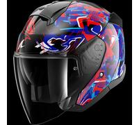 Jet Helmet Shark SKWAL JET PRANZ Black Blue Red