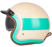 Jet Helmet with Sun Visor and Visor | Scooter Helmet, Motorcycle Helmet | ECE 22.06 Certified 3,M/(57~58cm)
