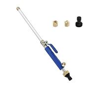 Jet High Pressure Washer Lance, Hydro Jet Power Washer Wand with 2 Jet Nozzles for Garden Hose, High Pressure Hose Attachment for Car Washing, Home Garden Watering, Lawn Irrigation