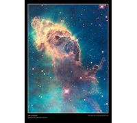 Jet in The Carina Nebula - Hubble Space Telescope Poster - A1 Size - 59.4 x 84.1 cm - Paper Laminated