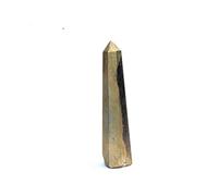 Jet International Energized Pyrite Obelisk 3 inch Approx. Jumbo A+