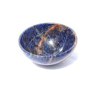 Jet International Natural Sodalite 3 inch Bowl Hand Carved Crystal Gemstone