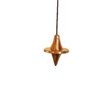 Jet International UFO Copper Pendulum Healing Dowsing A++ Metal Reiki Results Crystal Therapy Booklet Image is JUST A Reference
