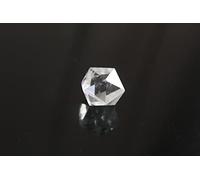 Jet International Women's Beautiful Crystal Quartz Icosahedron Gemstone Sphatik Original Crystal Natural Authentic Good Luck Genuine Divine Holy Pious Metaphysical Brazil Esoteric Monks Tibet Nepal