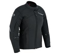 Jet Ladies Womens Softshell Motorcycle Motorbike Hoody Lightweight Riding Jacket with Removable Protectors Windproof & Water-Resistant Stylish Women’s Biker Hoodie COUTURE (3XL, Graphite)