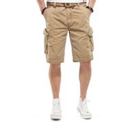 Jet Lag Cargo Shorts Take Off 3 Comfort Fit Side Pockets Belt Many Colors