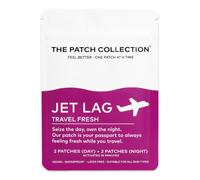 Jet Lag Patch for Day & Night Time Zone Changes Long Haul Frequent Flyers | Magnesium, Valerian Root, Passion Flower | Made in UK | The Patch Collection (Pack of 4)
