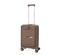Jet LAG - VO0061 - Sydney M5 Front Opening Cabin Suitcase - Size 55 cm - Lightweight Polypropylene - Ideal for Travel - Beige Colour - Practical and Functional - Beige 55 cm