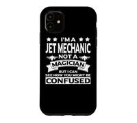 Jet Mechanic Apparel - Funny Awesome Mechanics Design Case for iPhone 11
