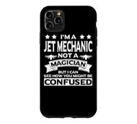 Jet Mechanic Apparel - Funny Awesome Mechanics Design Case for iPhone 11 Pro Max