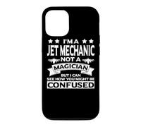 Jet Mechanic Apparel - Funny Awesome Mechanics Design Case for iPhone 12/12 Pro