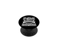 Jet Mechanic Apparel - Funny Awesome Mechanics Design PopSockets Adhesive PopGrip