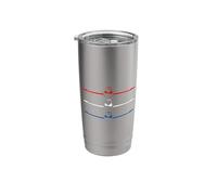 Jet Provost British Classic Military Basic Training Aircraft Stainless Steel Insulated Tumbler