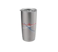Jet Provost British Classic Military Basic Training Aircraft Stainless Steel Insulated Tumbler