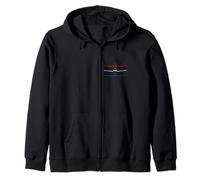 Jet Provost British Classic Military Basic Training Aircraft Zip Hoodie