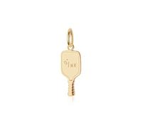 Jet Set Candy Dink Pickleball Racket Charm, Non-Precious Metal, No Gemstone