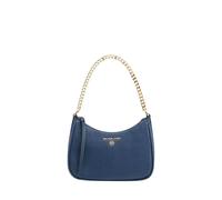 Jet Set Charm Small Pebbled Leather Pochette - female - Michael Kors - Mini Bags - Blue - ONE SIZE - Bags ONE SIZE