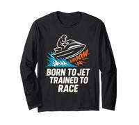 Jet Ski Racer Watercraft PWC Competition Speed Drift Race Long Sleeve T-Shirt