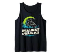 Jet Ski Racer Watercraft PWC Competition Speed Drift Race Tank Top