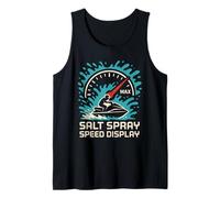 Jet Ski Racer Watercraft PWC Competition Speed Drift Race Tank Top