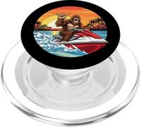 Jet Ski Sasquatch Big Foot Jetski Lover Big-foot Shaka Cool PopSockets PopGrip for MagSafe