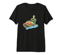 Jet Ski Stickman Premium T-Shirt