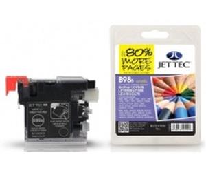 Jet Tec 101B0980001 Jet Tec LC-980 / LC-1100 Black Ink Cartridge, 20ml