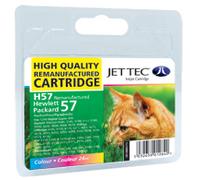 Jet Tec 107H005713 Replacement Colour Ink Cartridge (Alternative to HP No 57, C6657A)