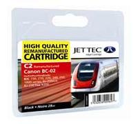 Jet Tec 719JT Replacement Black Ink Cartridge (Alternative to Canon BC-02)