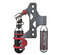 Jet Valve CO2 cycle pump gas inflator and bottle cage mount