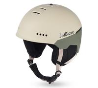 JetBlaze Ski Helmet Mens Women Unisex Ski Helmet Snow Sports Helmet With Vents ABS/PC Shell EPS Core For Skiing Snowboard Snow Helmet For Adults Youth Green Size L