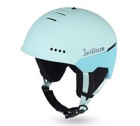 JetBlaze Ski Helmet Mens Women Unisex Ski Helmet Snow Sports Helmet With Vents ABS/PC Shell EPS Core For Skiing Snowboard Snow Helmet For Adults Youth Blue Size M