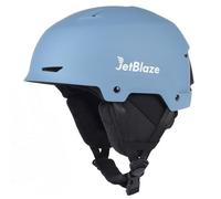 JetBlaze Ski Helmet Mens Women Unisex Ski Helmet Snow Sports Helmet With Vents ABS Shell EPS Core For Skiing Snowboard Snow Helmet For Adults Youth Blue Size L