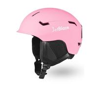 JetBlaze Ski Helmet Mens Women Unisex Ski Helmet Snow Sports Helmet With Vents PC Shell EPS Core For Skiing Snowboard Snow Helmet For Adults Youth Pink Size L