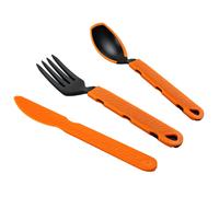 Jetboil TrailWare Backpacking and Camping Utensil Set, Extendable Fork, Knife and Spoon