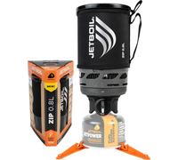 Jetboil Zip 0.8L Fast Boil Camping Stove with New Easy Turn Gas Valve