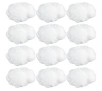 Jetec Artificial Cloud Props Imitation 3D Cloud Hanging Decorations Cloud Shape Room DIY Decorative Hanging Ornament for Stage Wedding Party Stage Show Decor (12, Large Size)