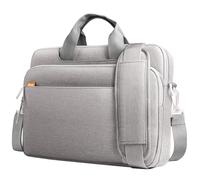 JETech 13 13.3 14 Inch Laptop Bag Case, Waterproof Computer Sleeve Cover Compatible with MacBook Air/Pro 13/14, Surface Book 13.5, HP Pavilion 14, Dell Inspiron 14, ThinkPad 14 (Light Grey)