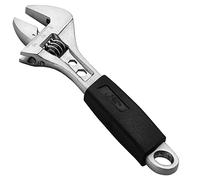 Jetech 150mm (6 Inch) Adjustable Spanner with Soft Grip Handle - Professional Wide Jaw Shifter Wrench for Versatile Applications