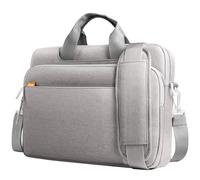 JETech 16 17 17.3 Inch Laptop Bag Case, Waterproof Computer Sleeve Cover Compatible with MacBook Air/Pro 16, Acer Predator Helios 16, ASUS ROG Strix G17, HP Envy 17.3 (Light Grey)
