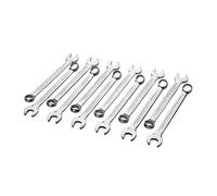 Jetech 19mm Combination Wrench (12 Pack) - Durable Cr-V Steel High Strength Spanner in Sand Blasted Finish