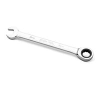 Jetech 22mm Gear Wrench - Metric Industrial Grade Cr-V Steel Ratcheting Combination Wrench, Ratchet Spanner in Polished Chrome Finish